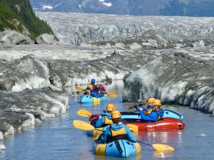 Norris Glacier Packraft Photo