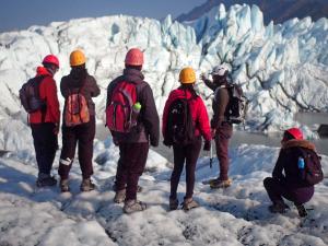 MICA Guides Ice Fall Trek Photo