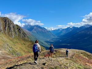 Mountain views on the Alpine Classic Trek Photo