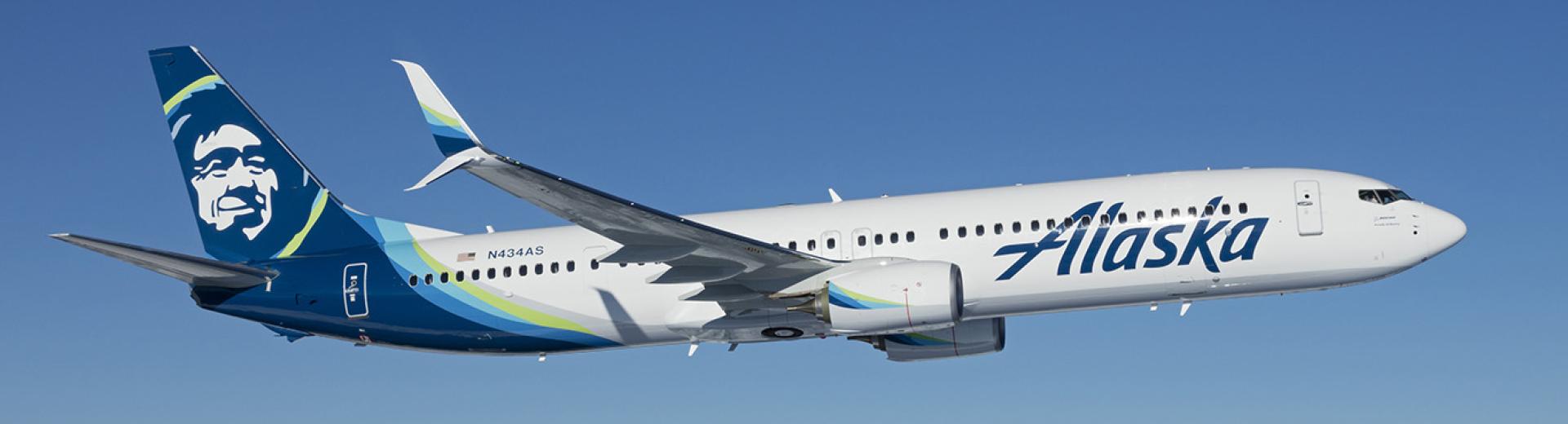 Alaska Airlines plane